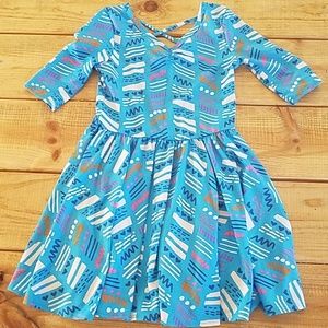 Scribble DotDotSmile Dress